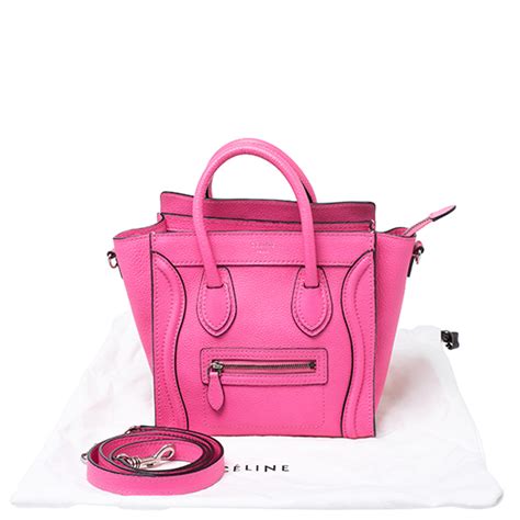 celine nano pink|Celine.